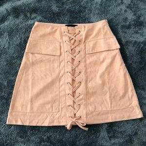 Light pink skirt